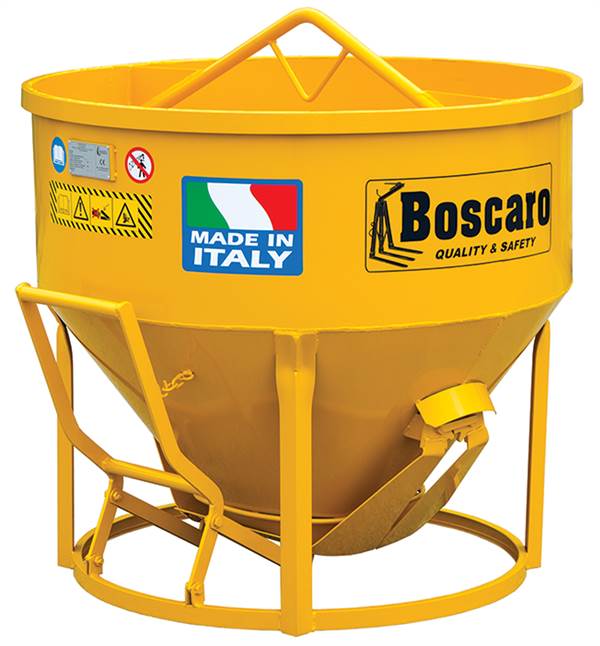 Silos za beton C-15 150l konični oblik s donjim pražnjenjem, 50kg, ZC15