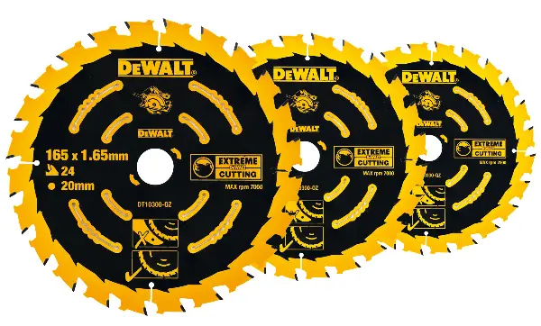 List pile-set EXTREME DEWALT®, 3kom DT10304 190x30mm Z24, za kružnu pilu DWE575K, ZDT10399-QZ