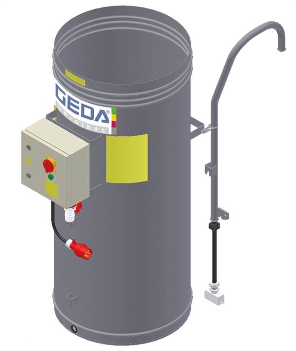 Posuda za kabel i povlačni kabel za 50m visinu transporta GEDA 500Z/ZP 2, ZG1088