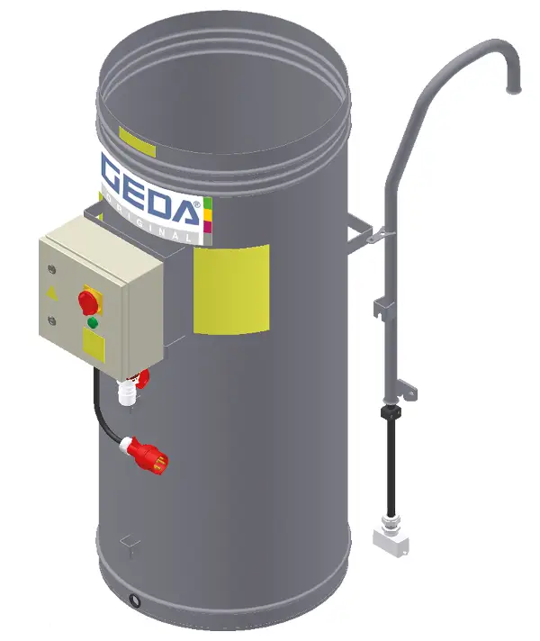 Posuda za kabel i povlačni kabel za 50m visinu transporta GEDA 500Z/ZP 2, ZG1088