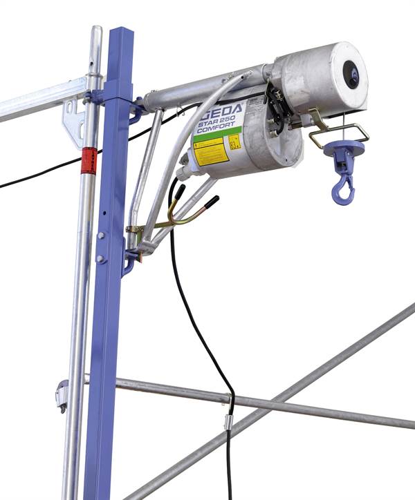 Dizalica sa zakretnim krakom GEDA Star 250 Comfort 50m visina podizanja, ZG1255