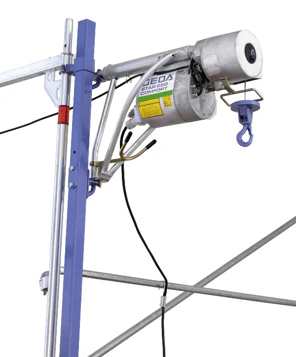 Dizalica sa zakretnim krakom GEDA Star 250 Comfort 50m visina podizanja, ZG1255