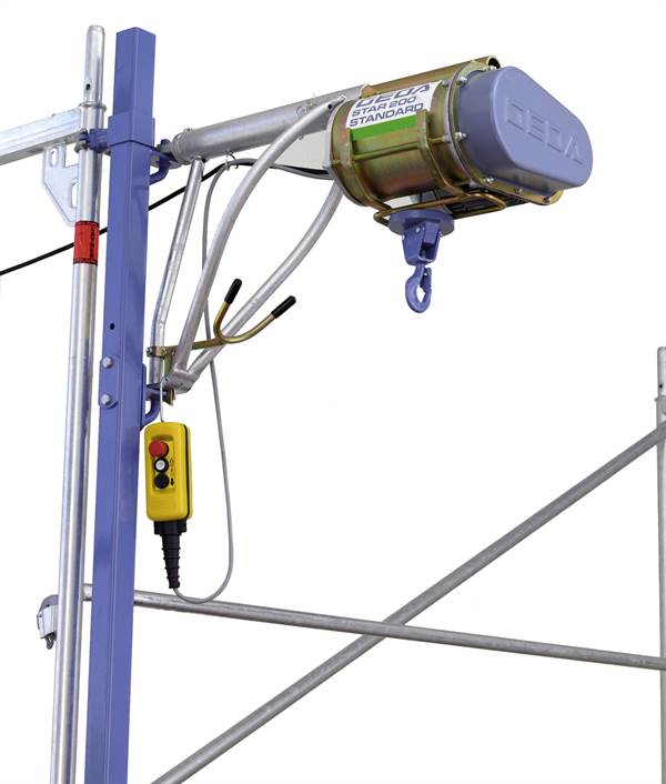 Dizalica sa zakretnim krakom GEDA Star 200 Standard 25m visina podizanja, ZG1257