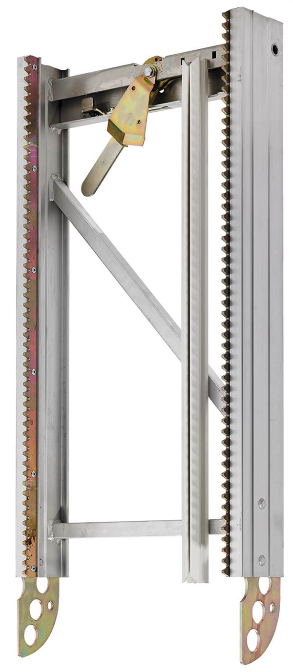 Ljestve-nastavak 1m za GEDA 200Z, sa zupčastom letvom, vodilicom kabla i brzim zatvaračem, ZG2507