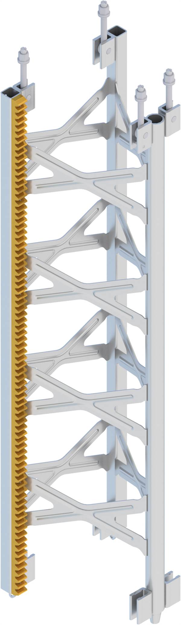 Čelični stup GEDA UNI-X-MAST 1,5m, pocinčani za GEDA 500Z, 500Z/ZP 2, ZG3350