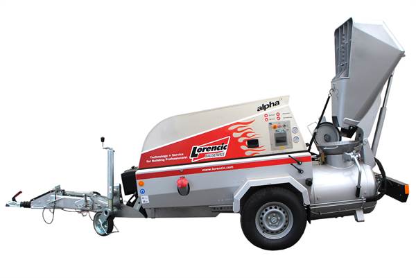 Stroj za estrih BMS ALPHA E32 VARIO s utovarnom košarom, ZLO112AE32VB