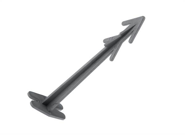 PVC klin 100mm 500kom/vreća, 4vreće/jumbo, 20jumbo/paleta, ZN100