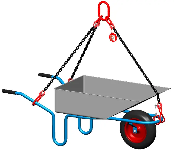 Lanac za građevinska kolica 3-kraki, ZSTG361SL