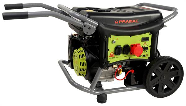 Benzinski strujni agregat PRAMAC WX6250 5500W/400V 1800W/230V, ZWX6250