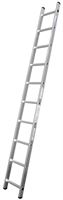 Ljestve za naslanjanje Alu KRAUSE® CORDA® 10 gazišta 2,80m, RV=3,75m, 4,0kg, Z010100