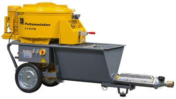 Transportna pumpa PUTZMEISTER S 5 EVTM 5,5kW 400V 50Hz s bubnjem za miješanje, Z111635030