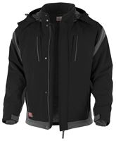 Zimska Softshell jakna QUALITEX PRO, crna/siva, vel. M, Z201045M