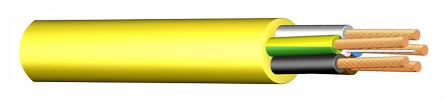 Građevinski kabel Spezial PVC 5x1,5 N07V3V3-F s tiskom 100-500m/rola, Z301515