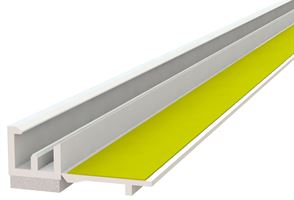 Letvica za žbukanje i zaštitu 8x8mm, brtva 2mm, 1,40m/štg, 30štg/kart, 50kart/pal, Z314