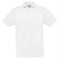 Polo majica Piqué SAFRAN bijela, 180g/m², vel. XL, 10kom/karton, Z54942XL