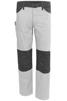 Bundhose QUALITEX X-Serie, weiß/grau, 245 g/m², Gr. 56, Z61938QX456