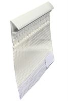 Završni profil WDVS Attika PVC s mrežicom 2,5m/štg 25štg/kart 48kart/pal, Z6412250LO