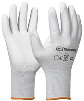 Radne rukavice za montažu NANO FLEX, bijele, EN388, vel. 9, 12pari/pak, 120pari/karton, Z709243