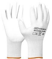 Radne rukavice za montažu NANO FLEX, bijele, EN388, vel. 10, 12pari/pak, 120pari/karton, Z709244