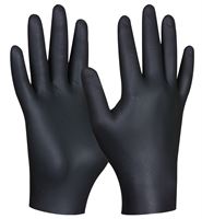 Rukavice jednokratne BLACK NITRIL ULTRA STRONG, bez pudera, vel. M, 80kom/pak, 10pak/kart, Z709630