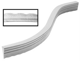 Spirala sa čepovima 40mm od vlaknastog betona 1,0m/kom, 750kom/paleta, ZFBSN4010