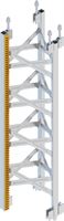 Čelični stup GEDA UNI-X-MAST 1,5m, pocinčani za GEDA 500Z, 500Z/ZP 2, ZG3350