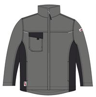 Radna jakna LO-ACTIVE antracit/crna 245 g/m² vel. 54 5kom/pak, ZLO-ACTAS-BJ54
