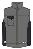 Zimski prsluk LO-ACTIVE antracit/crno 245 g/m² vel. 54 5kom/pak, ZLO-ACTAS-WW54