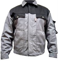 Radna jakna LO-PROTEC sivo/crna 245 g/m² vel. 58, ZLO-PROTGBBJ58