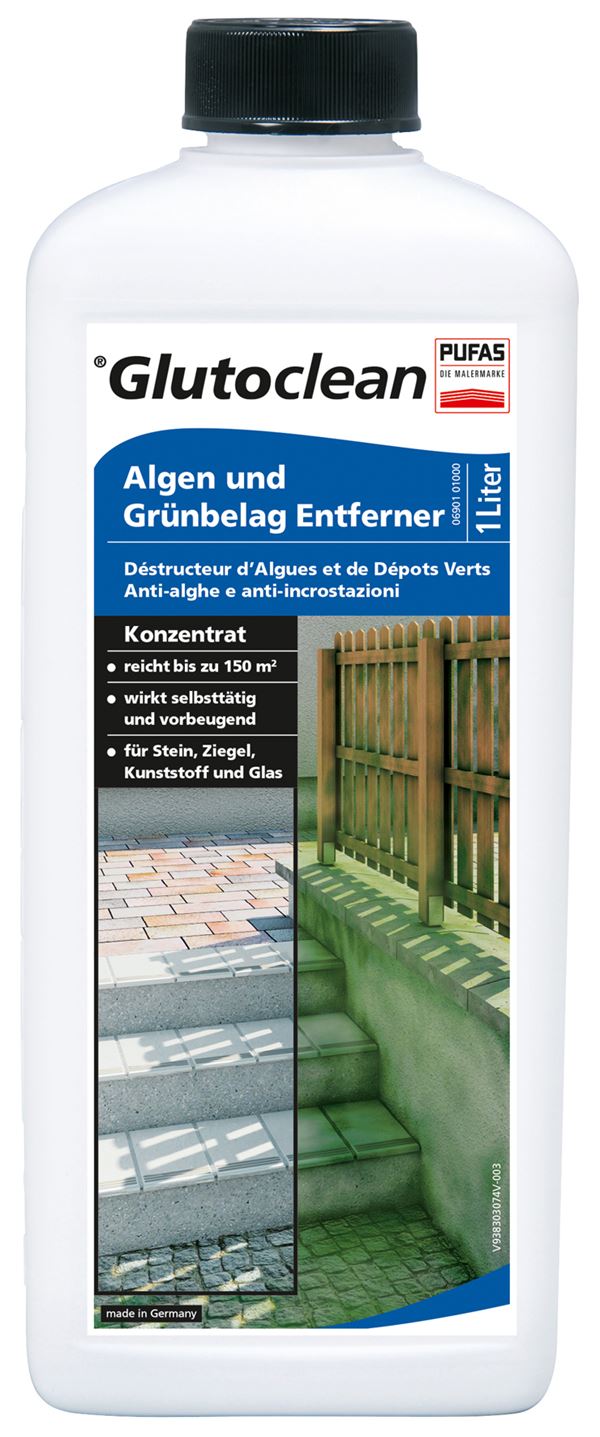 =§= Odstranjivač algi i zelenih naslaga GLUTOCLEAN® 1l/doza 4kom/karton, Z038303074