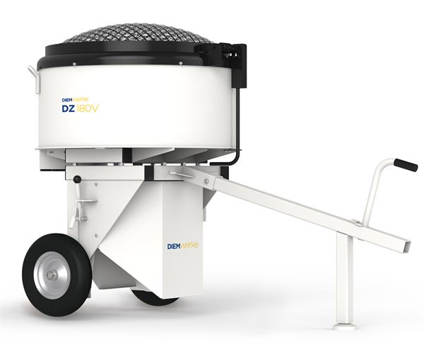 Silna miješalica DIEM DZ 180V mobilna 400V/7,5kW volumen 295l, sadržaj 180l, 426kg, Z10571