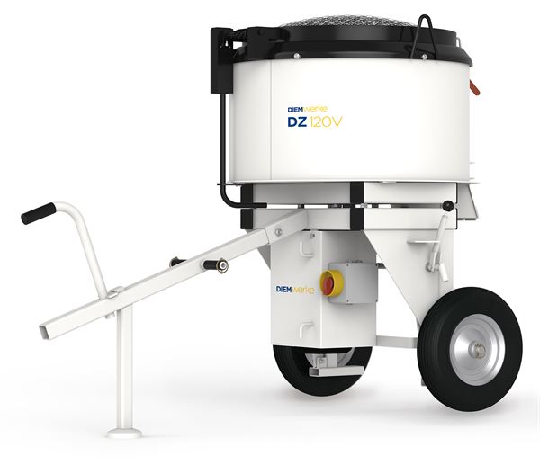 Silna miješalica DIEM DZ 120V mobilna 400V/4,0kW volumen 196l, sadržaj 120l, 272kg, Z10727