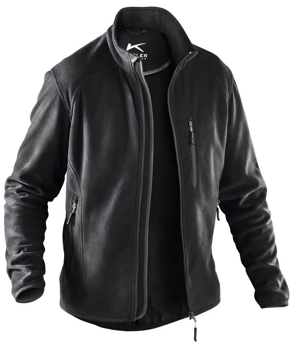Flis jakna KÜBLER WEATHER crna vel. 3XL, Z1242993XL