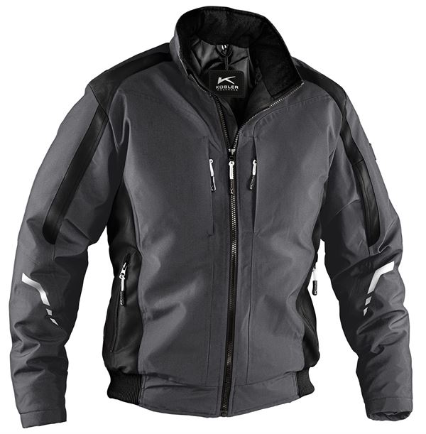 Jakna KÜBLER WEATHER antracit/crna 165 g/m² vel. L, Z13679799L