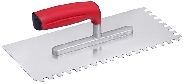 Gleter Softline 280x130x0,7mm E10 RF nazubljeni - Soft ručka, 33kom/karton, Z1703310