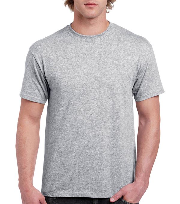 T-Shirt kratki rukav Gildan Heavy Cotton, sport siva, 180 g/m², vel. L, Z18009SGL