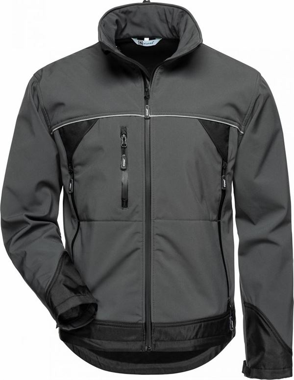 Softshell jakna BETA ELYSEE®, sivo/crna, vel. S, Z20002S