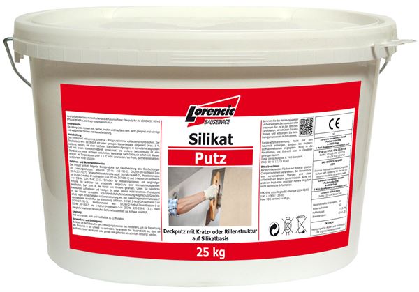 Silikatna žbuka Kratz 1,5mm, u boji, potro. 2,5kg/m², 25kg/kanta, 32kanta/pal, Z2530325LO