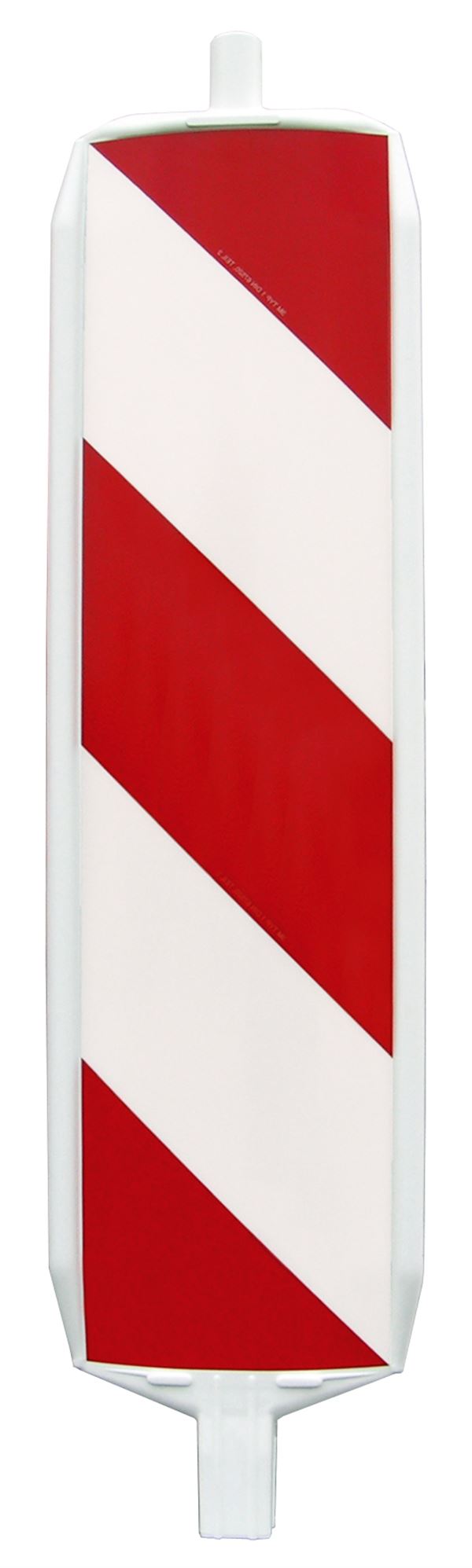 Standardna signalizacija desno/lijevo crveno-bijela folija tip 1 s podupiračem 60/60mm 72kom/pak, Z25487