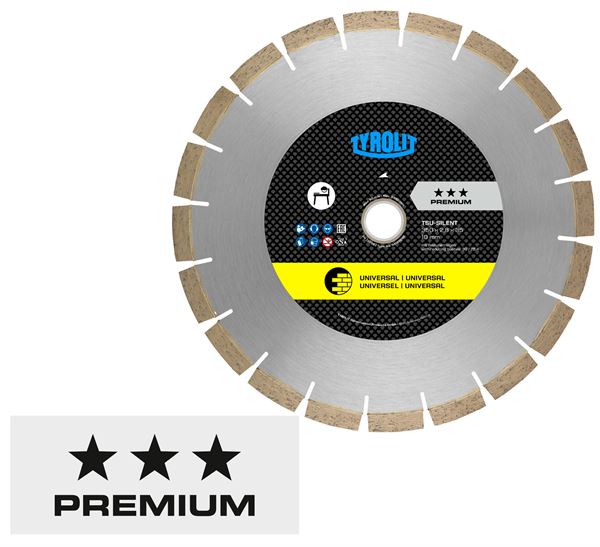 Dia rezna ploča TS C2GW SILENT 400x3,2x35mm zvučno prigušena TYROLIT, Z34485805