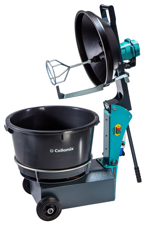 Rotationsmischer COLLOMIX AOX 650.T 1,2kW/230V/50Hz mit Zeitschaltuhr, Mischwerk., Kübel, Z37091