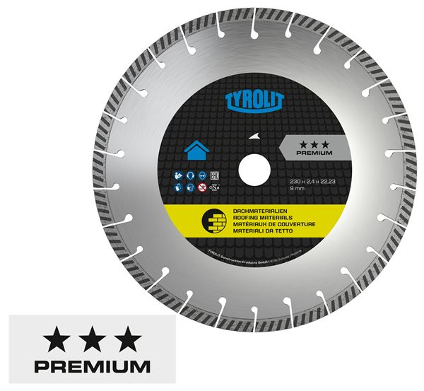 Dia rezna ploča Premium C3G, 230x2,6x22,23mm DCU SILENT TYROLIT, Z474771