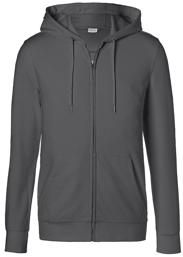 Jakna s kapuljačom KÜBLER SHIRTS antracit vel. L, Z502297L