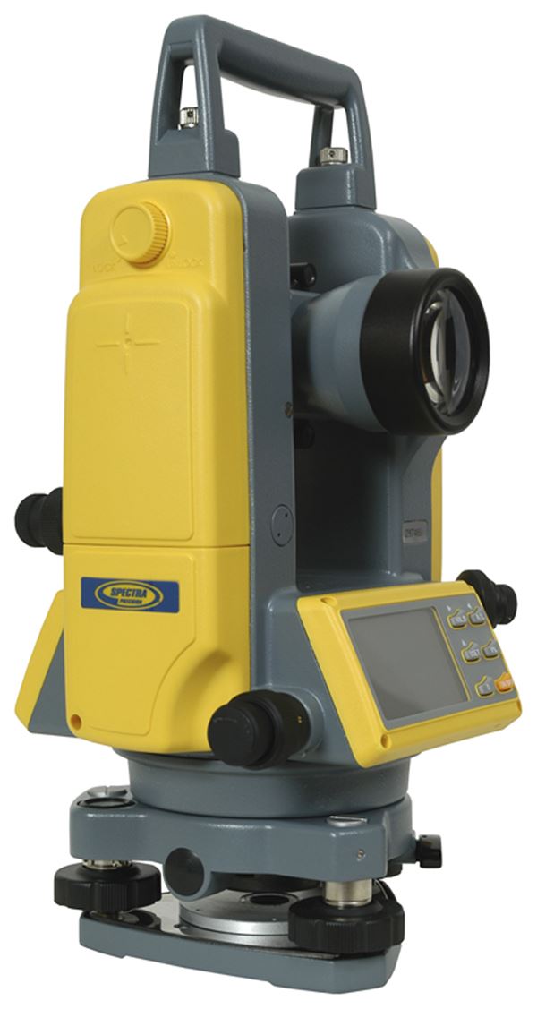 Građevinski teodolit SPECTRA DET-2 elektronski u kovčegu, Z550002