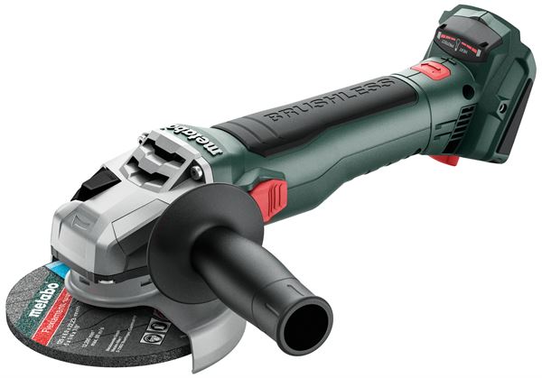 Aku kutna brusilica METABO W 18 LT BL 11-125 bez baterija i punjača, Z613052840